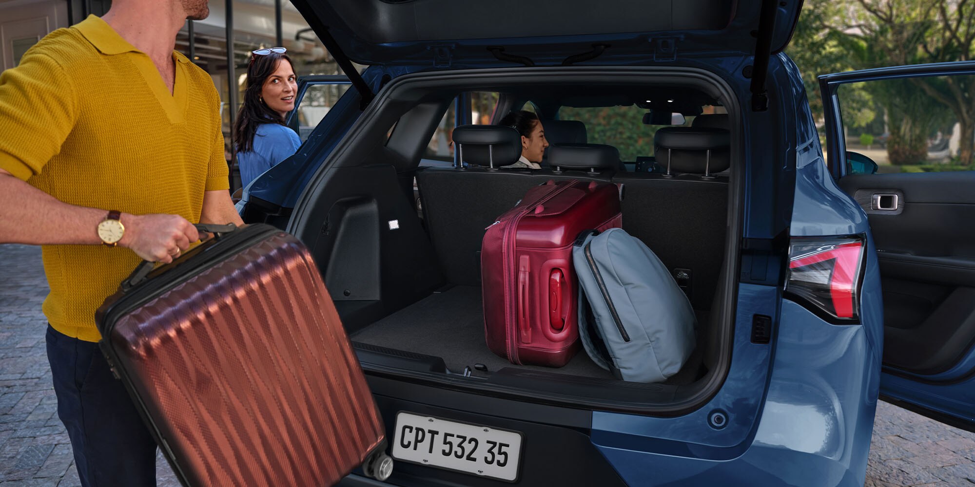 Baúl amplio de la Chevrolet Captiva PHEV