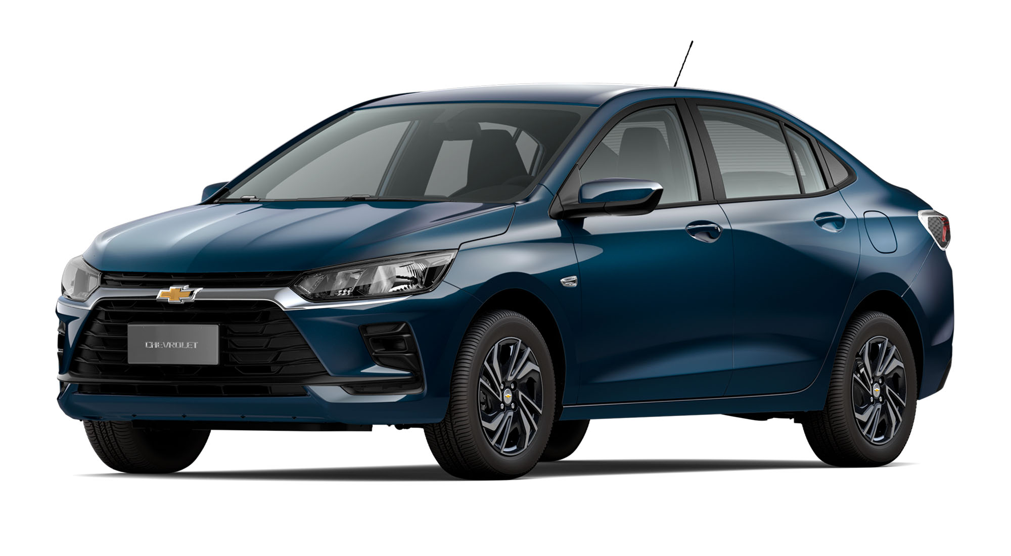 Chevrolet Onix plus color azul some kinda blue